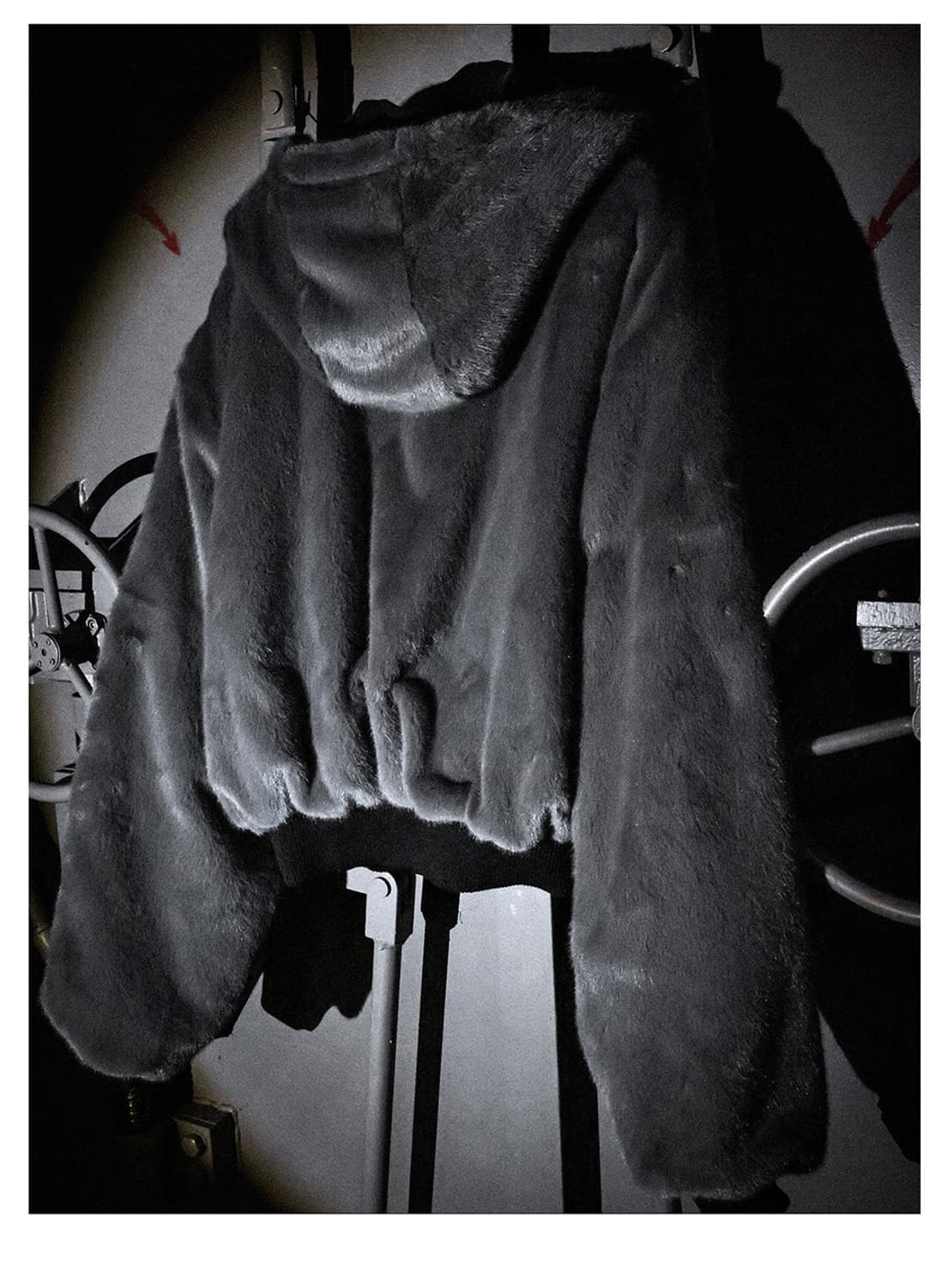 Fur Collar Dual-Sided Reversible Bomber 상품이미지8