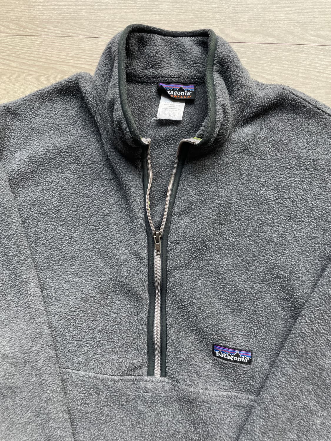 파타고니아 집업 신칠라 그레이 마수피얼 플리스 빈티지 patagonia 상품이미지4