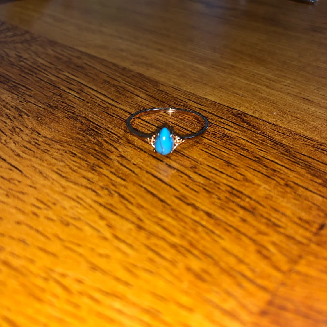 미니 터키석 반지 📘  상품이미지1