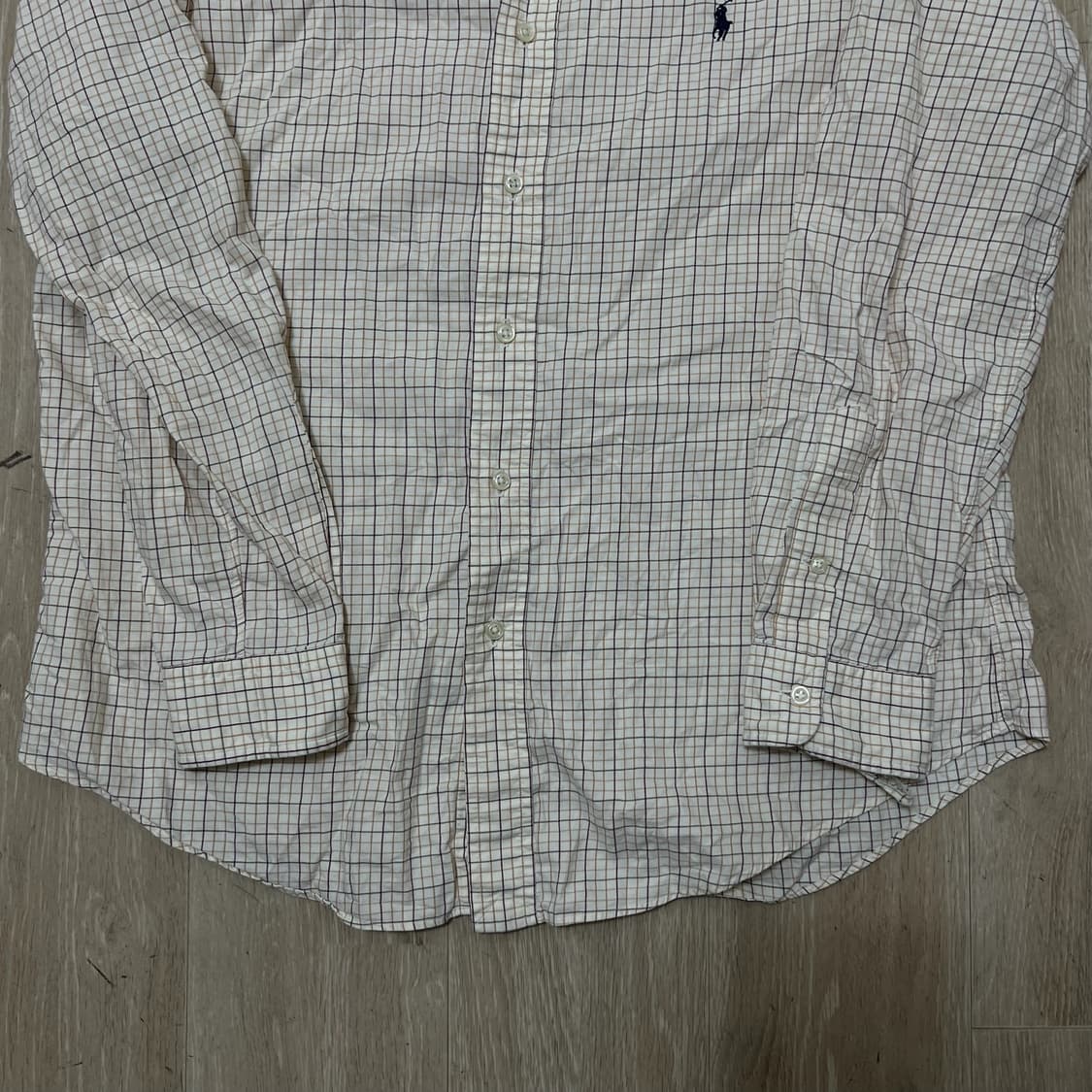 폴로 랄프로렌 버튼다운 체크셔츠 XL/105  상품이미지4