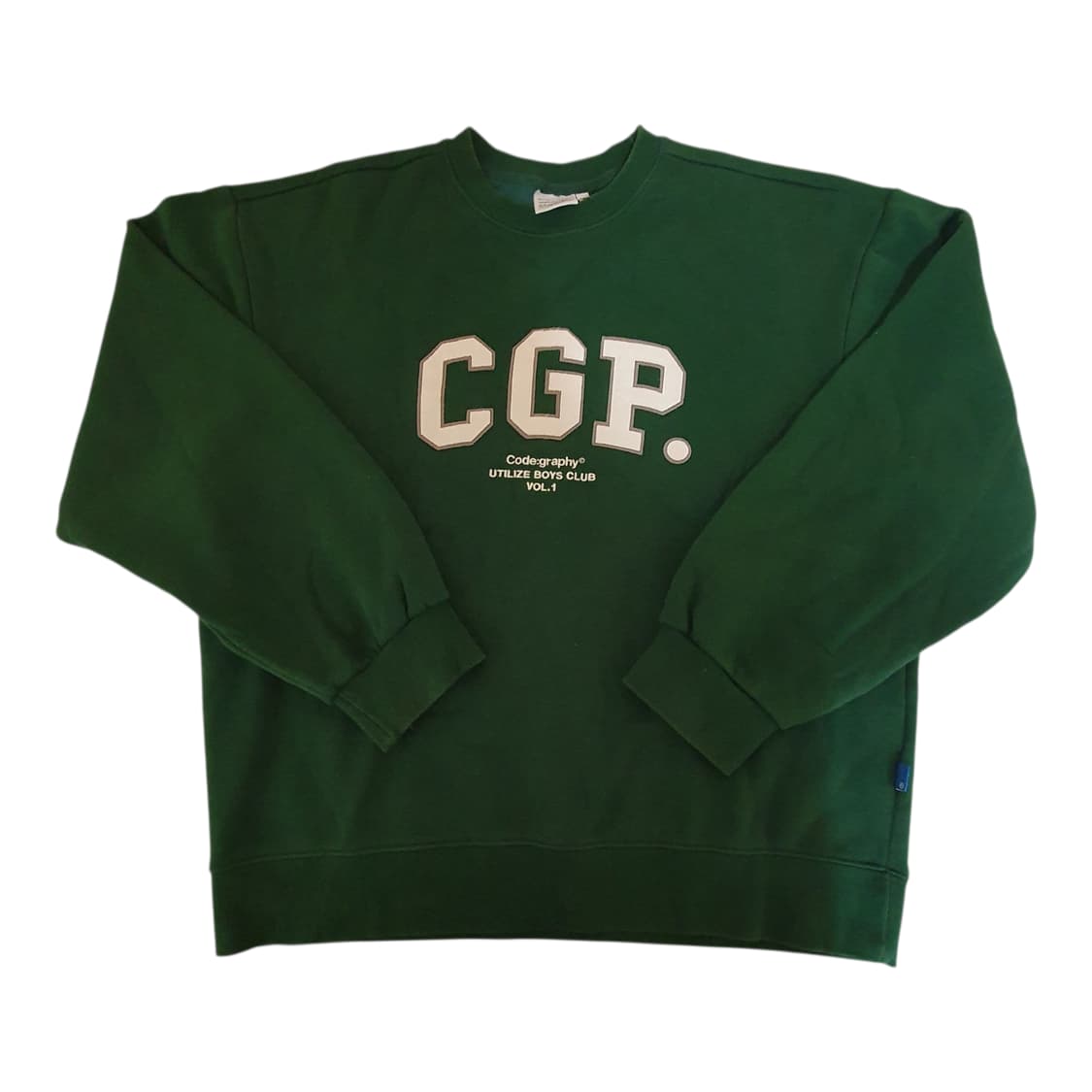 Code:graphy CGP 그린 맨투맨 티셔츠 L 상품이미지1