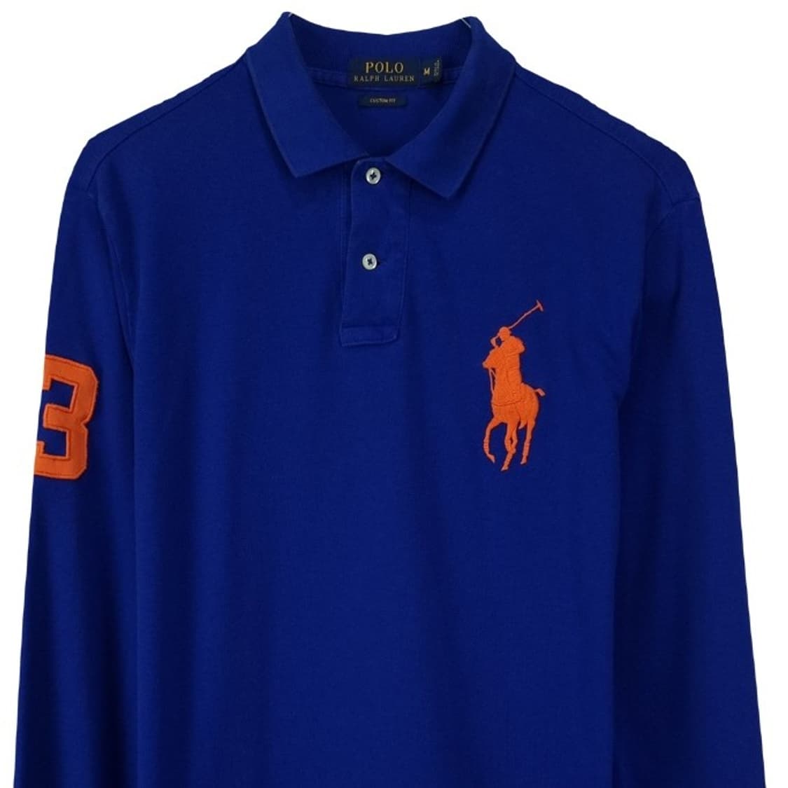 [폴로 랄프로렌] 빅포니 자수 긴팔 카라티 블루 M19257 상품이미지4