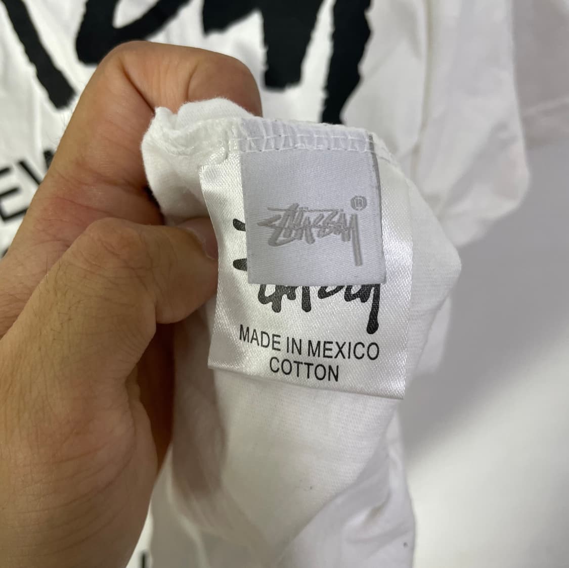 스투시 월드투어 반팔 티셔츠 화이트 상품이미지8