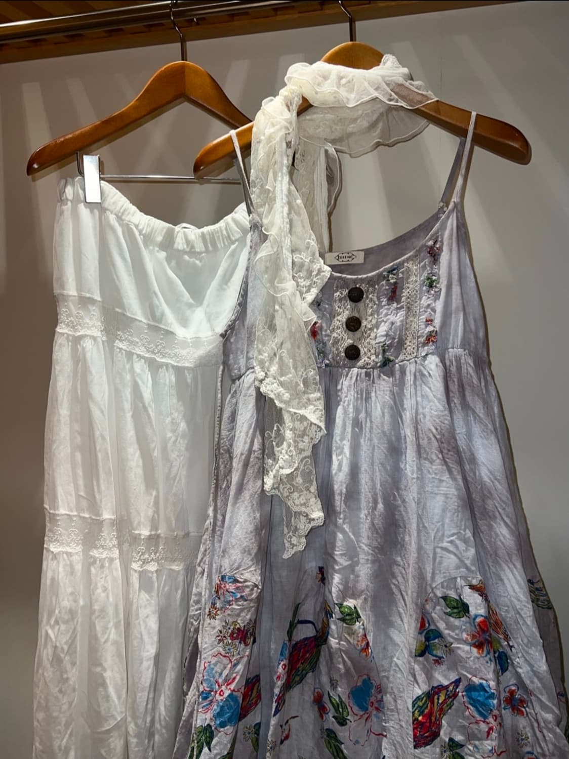 빈티지 타이다이 어항 원피스 상품이미지5