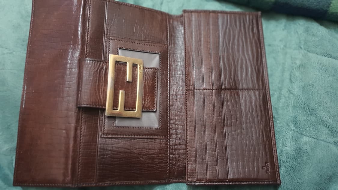 Fendi 주카 Zucca 캔버스 장지갑 
 상품이미지4