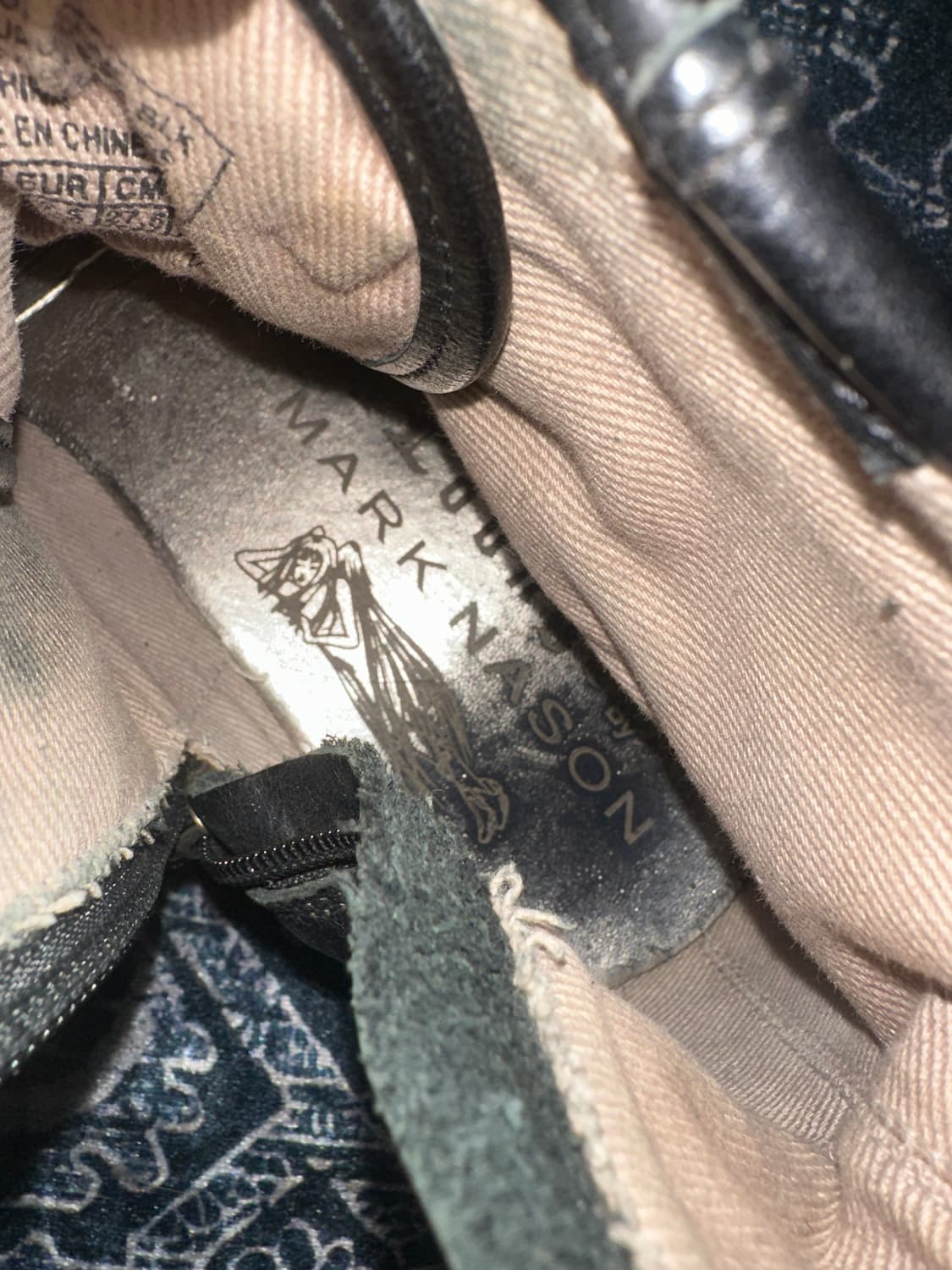 Mark Nason 레더 버클 하이탑 레이스업 슈즈 상품이미지7