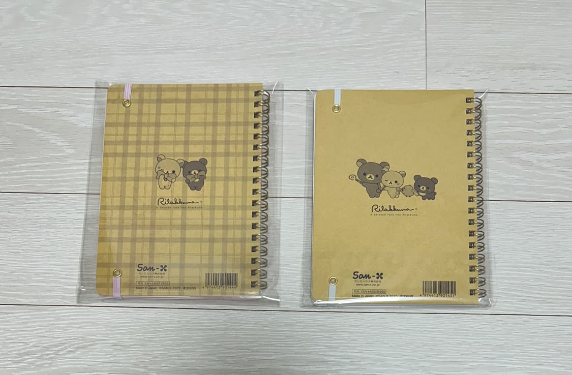 리락쿠마 메이크업 시리즈 B6 스프링 노트 세트 상품이미지2