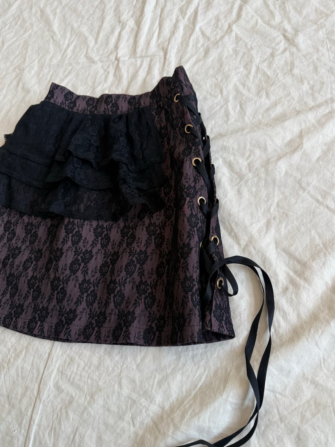 로지타 고스로리 지뢰계 고딕 오리엔탈 미니스커트 상품이미지2