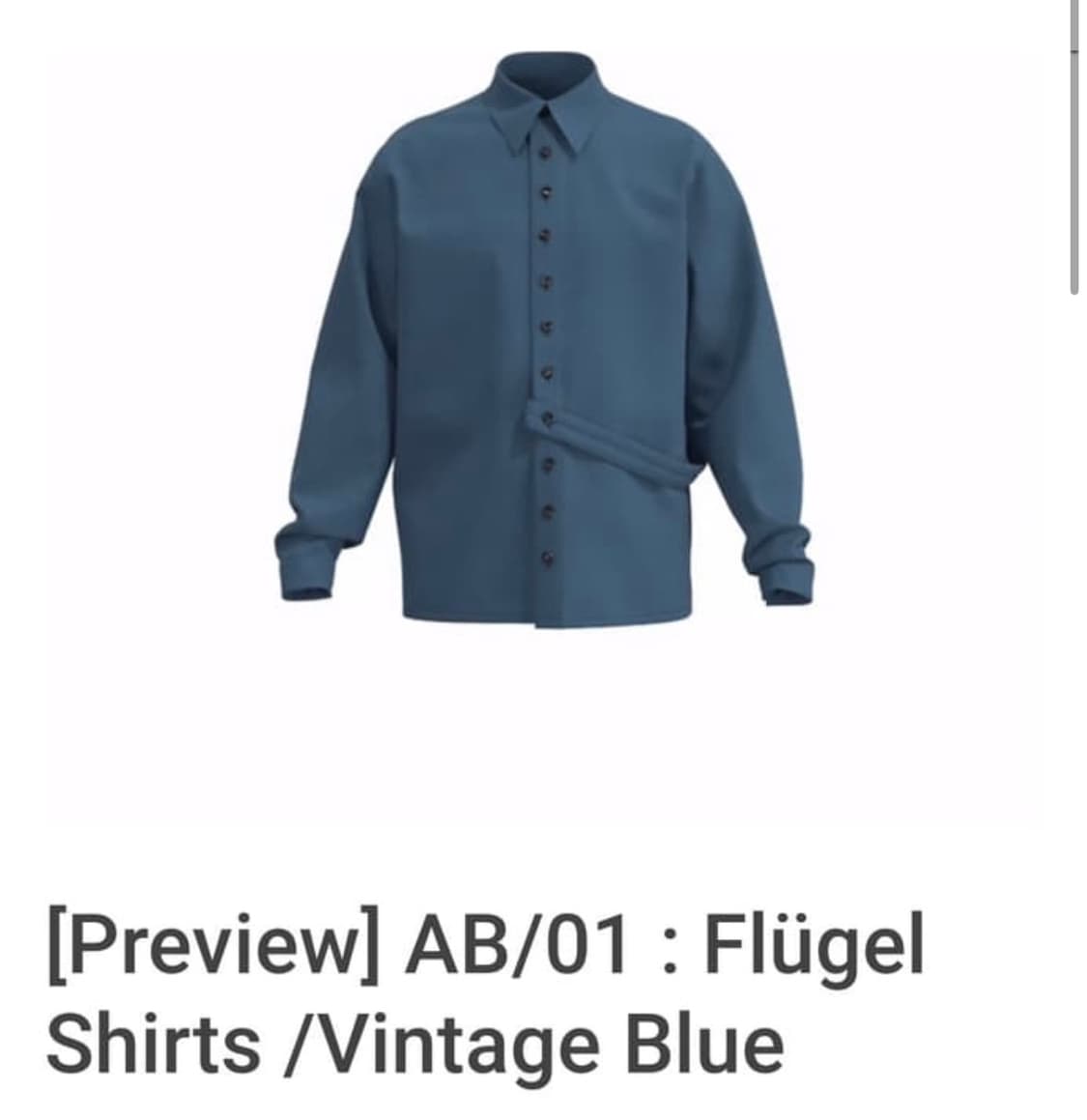 머듈mudule shirts 상품이미지1