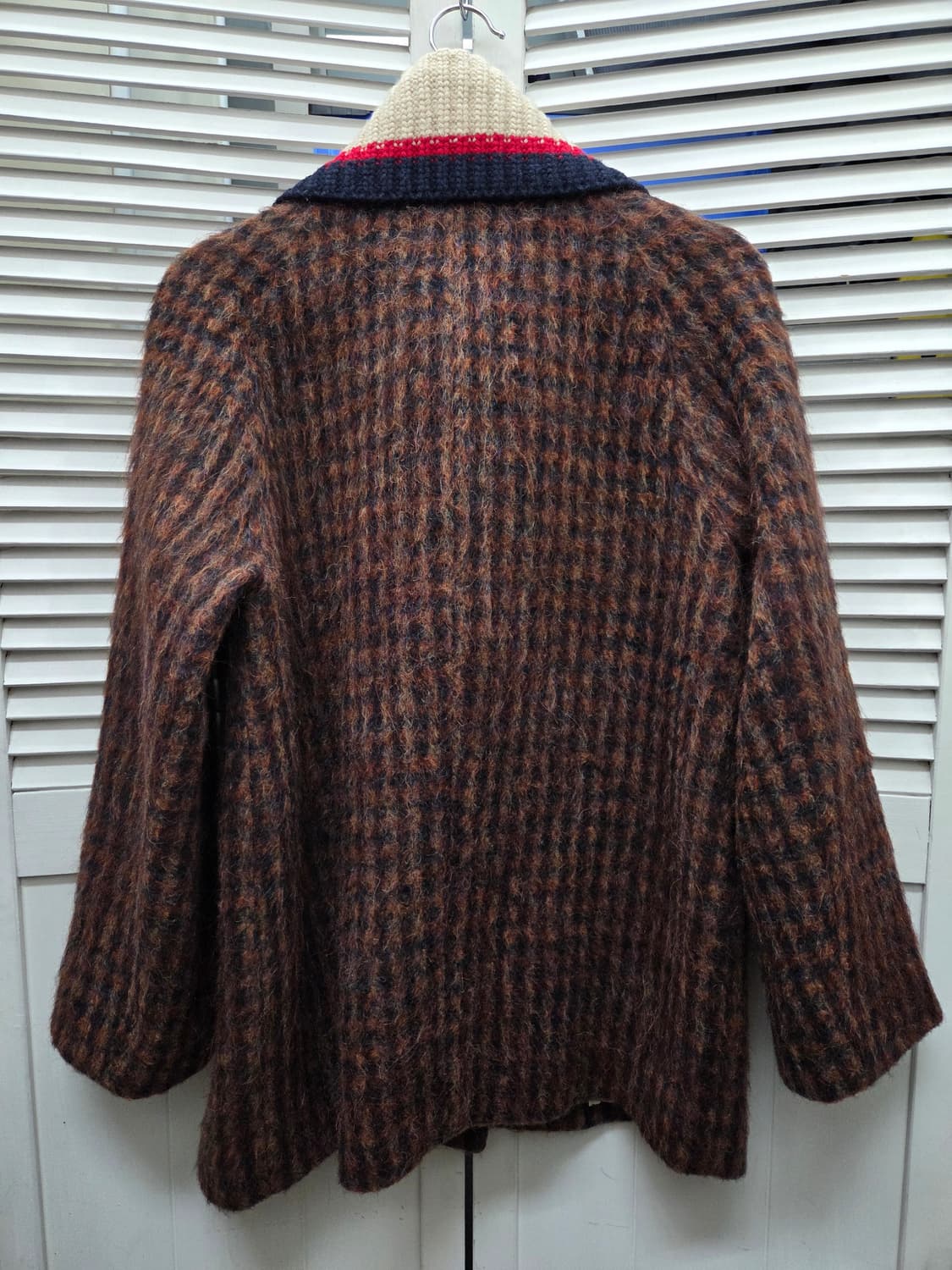 오즈세컨 이태리 울알파카 숄카라 코트 상품이미지6