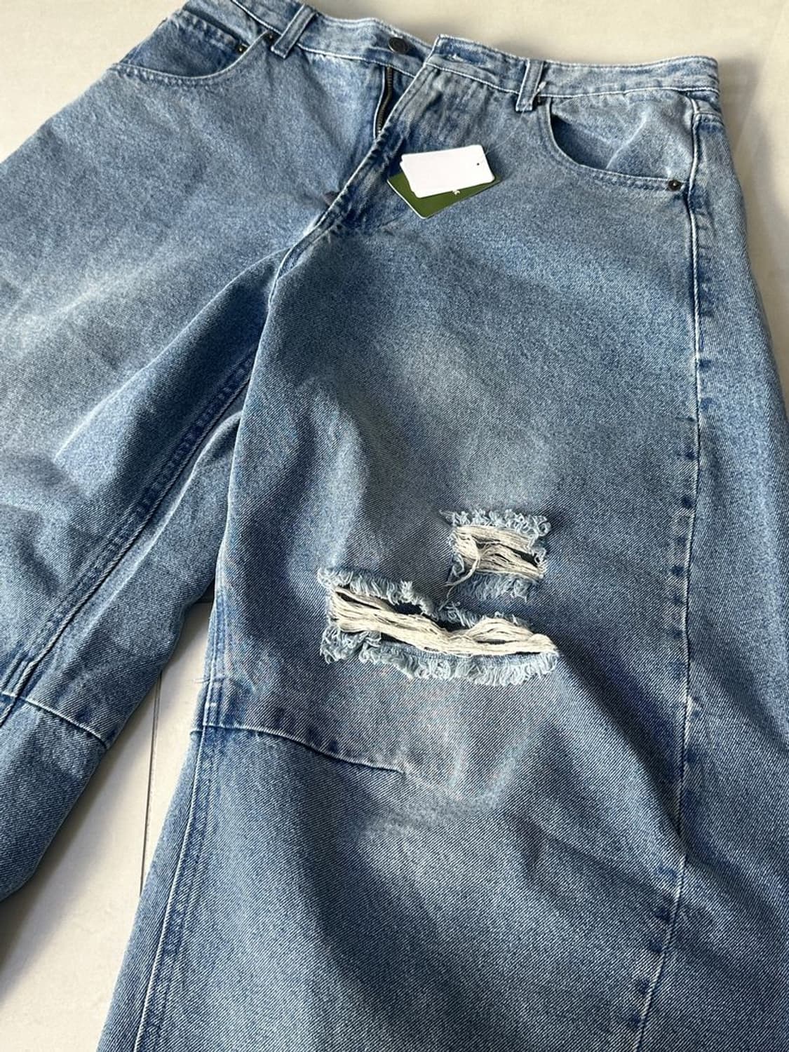 CURVED DENIM PANTS 데님 팬츠 상품이미지4