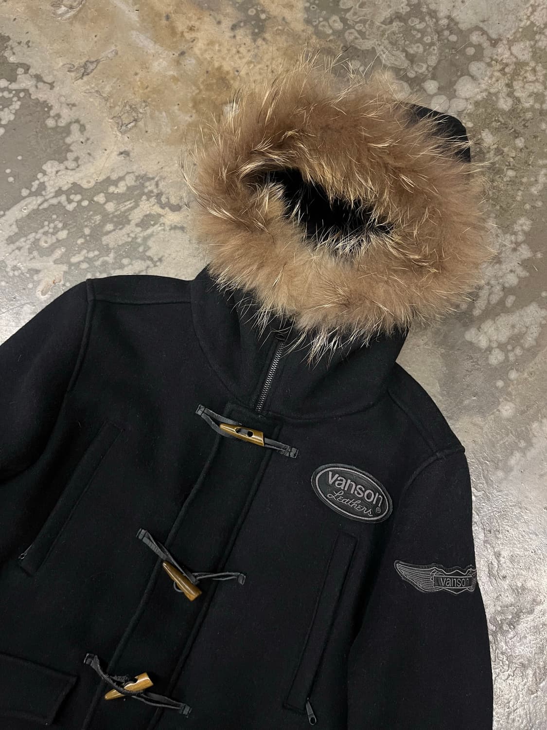 밴슨 라쿤 더플코트 L  상품이미지3