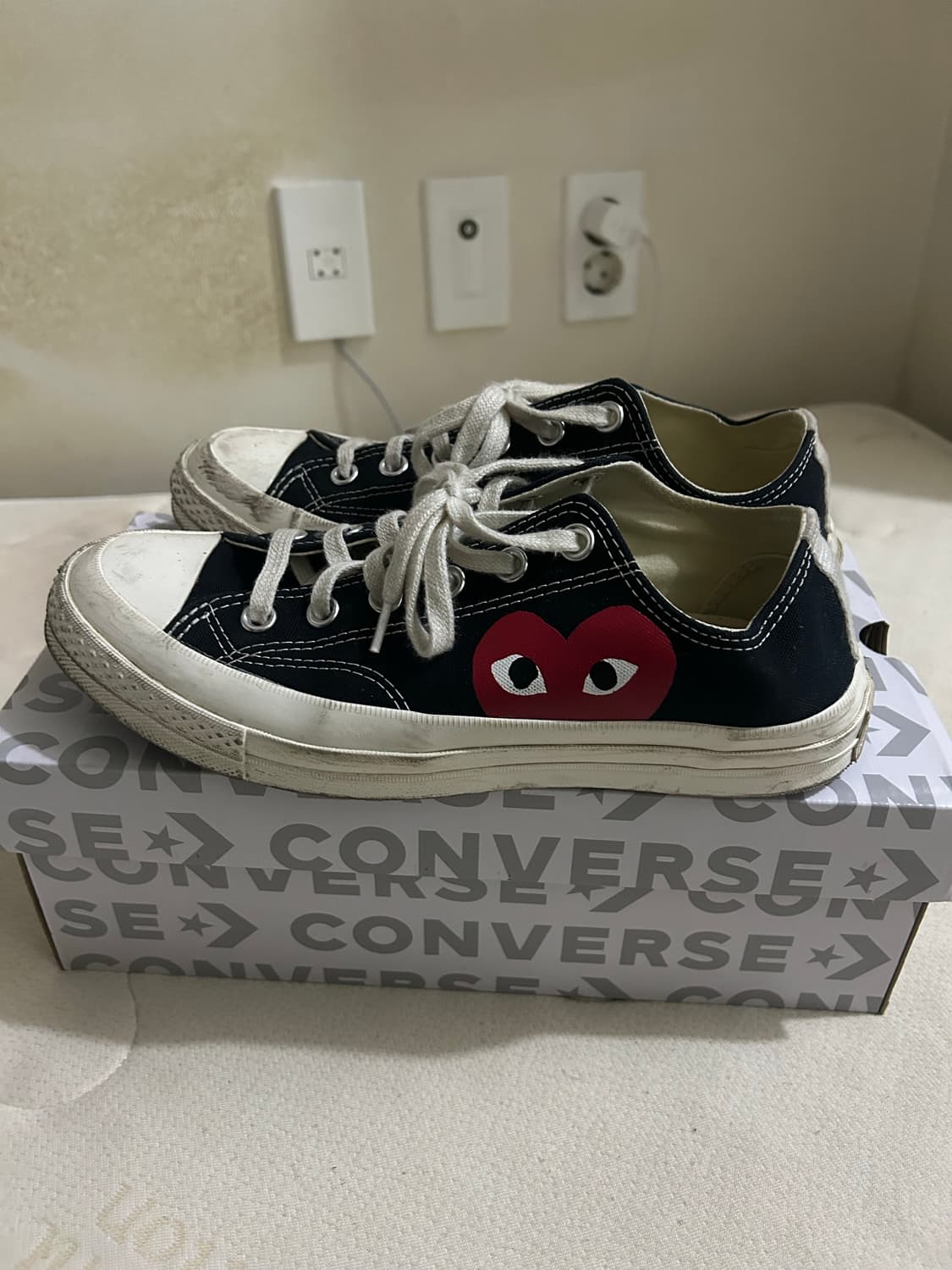 꼼데가르송 컨버스 255 상품이미지1