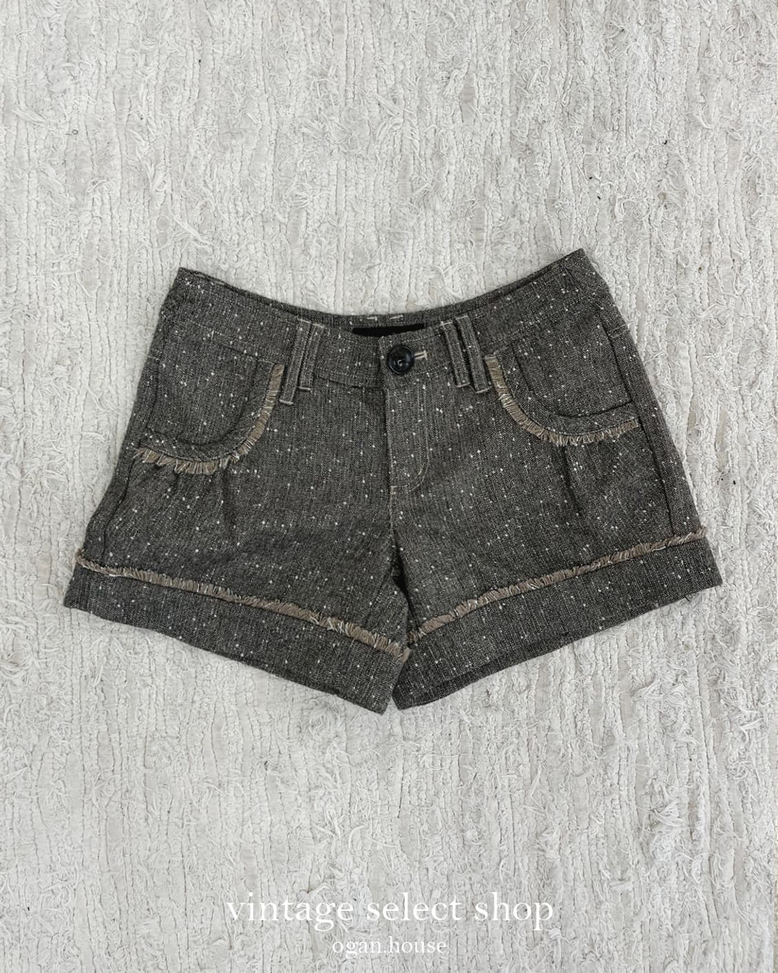 vintage kirakira wool shorts 상품이미지2