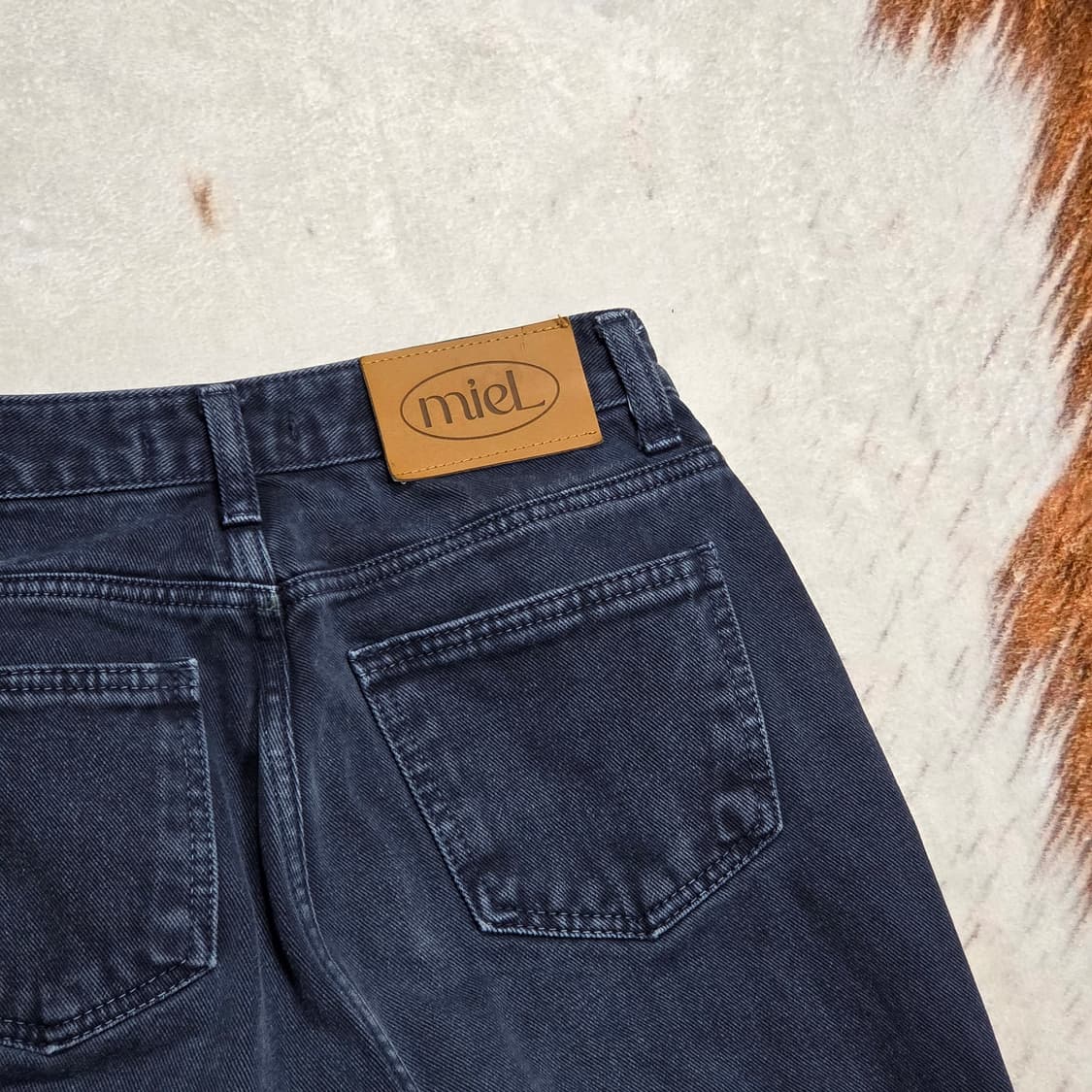 빈티지 와이드 데님팬츠 상품이미지5