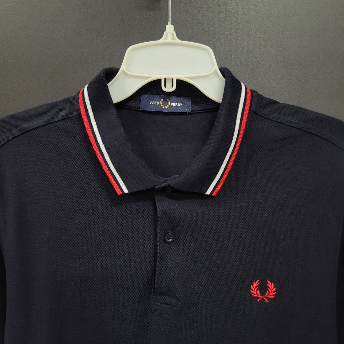 Fred Perry 프레드페리 자수로고 셔츠 상품이미지2