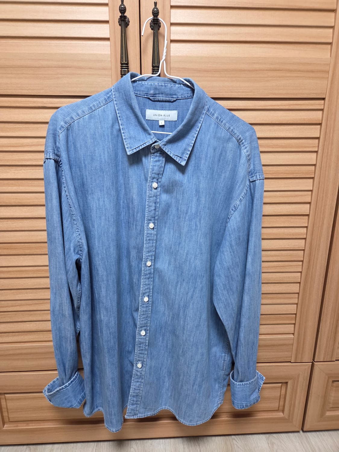 유니온블루 런드리 데님 셔츠 L 상품이미지1