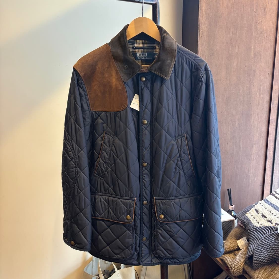15615 - 폴로 랄프로렌 네이비 캠튼 퀄팅 자켓 상품이미지2