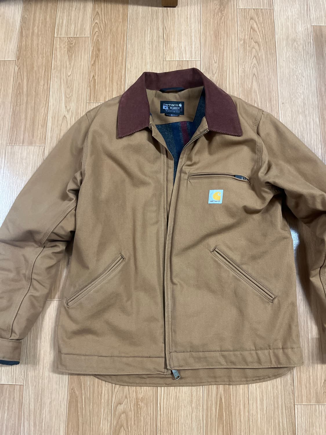 칼하트 디트로이트 지켓 M 브라운 상품이미지2