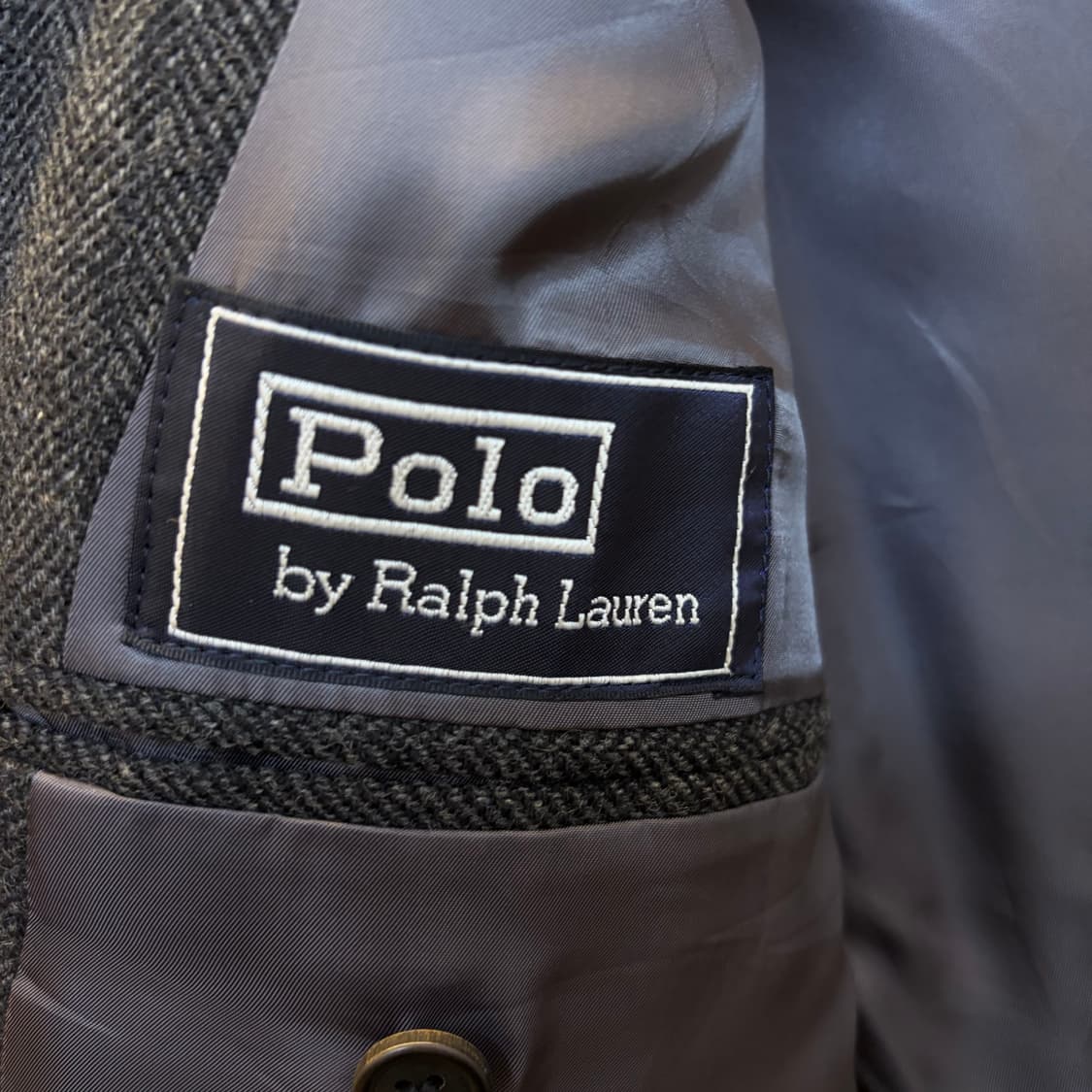 90s USA 폴로랄프로렌 정품 빈티지 울 블레이저 정장 마이 상품이미지9