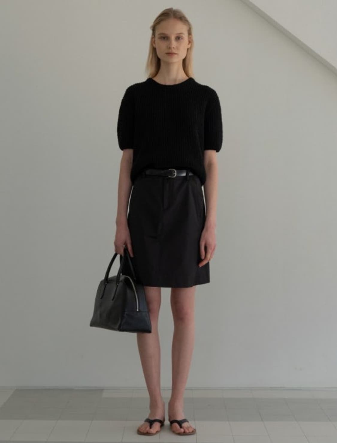 낫띵리튼 블랙 스커트 치마  상품이미지1