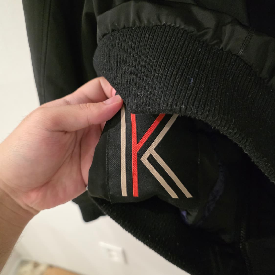 캉골 블랙 봄버 자켓 M 사이즈 상품이미지8