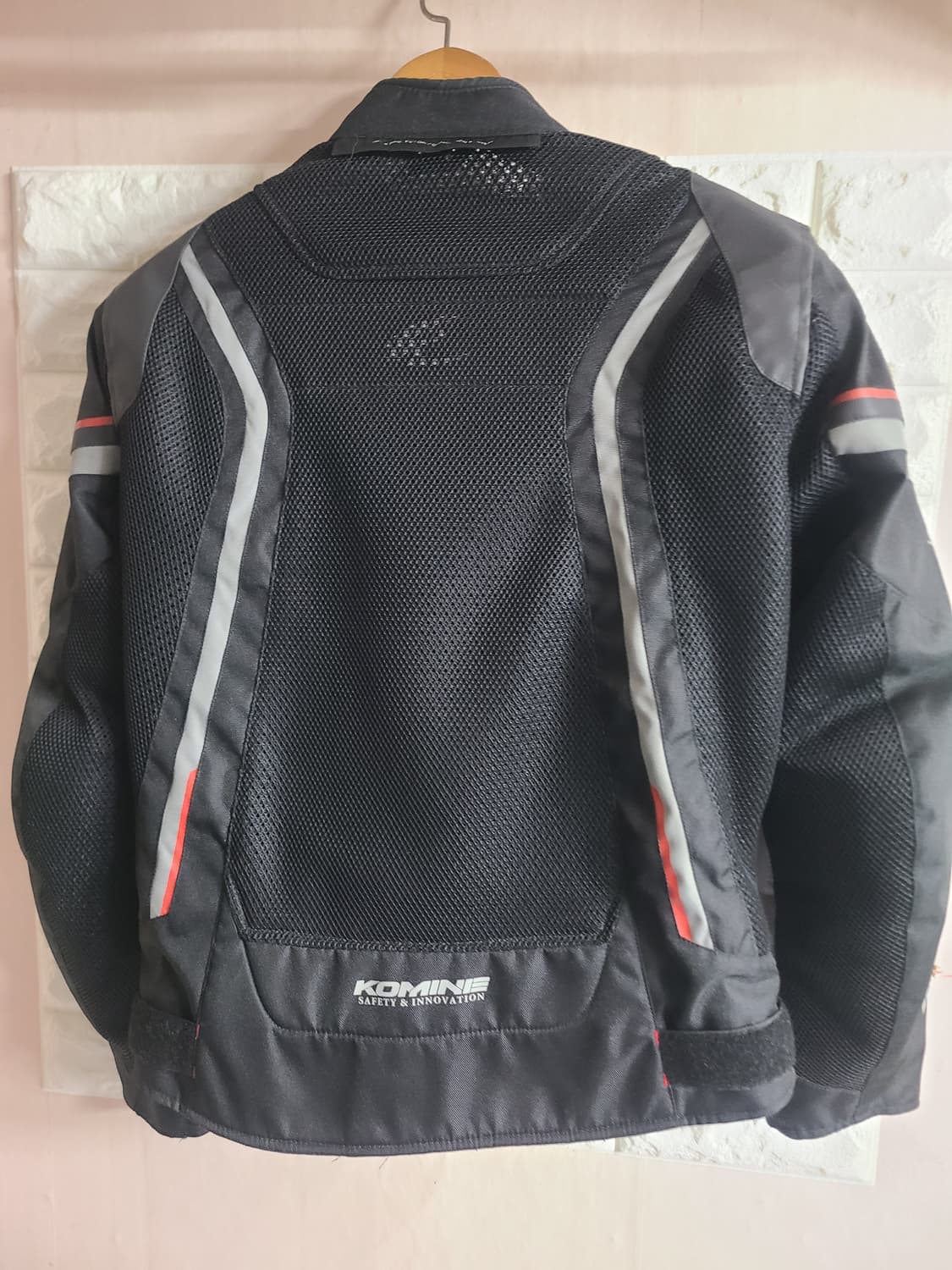 코미네 블랙 메쉬 오토바이 자켓(라지) 상품이미지7