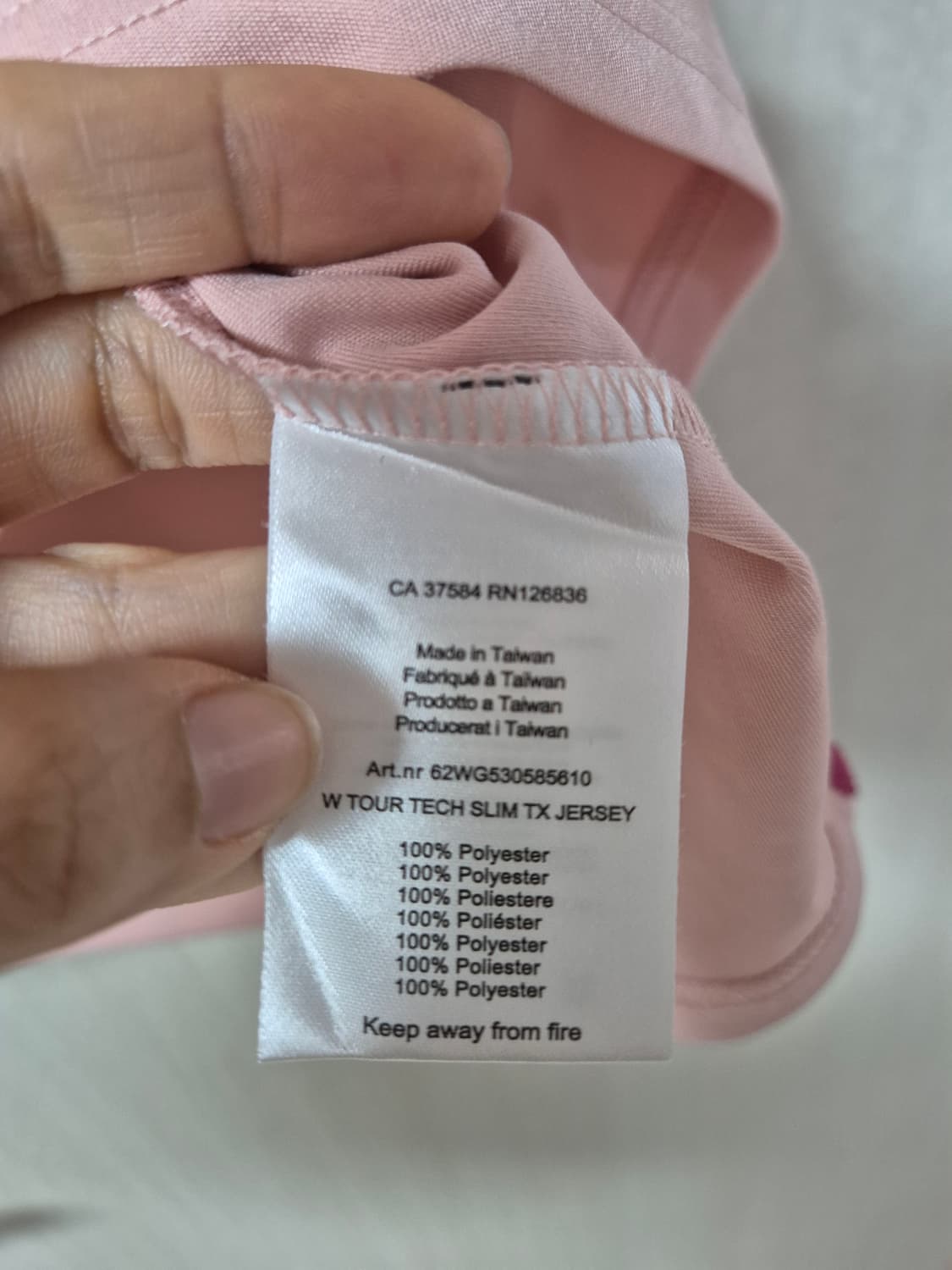 제이린드버그 카라티 반팔 M 여성 골프웨어 상품이미지6