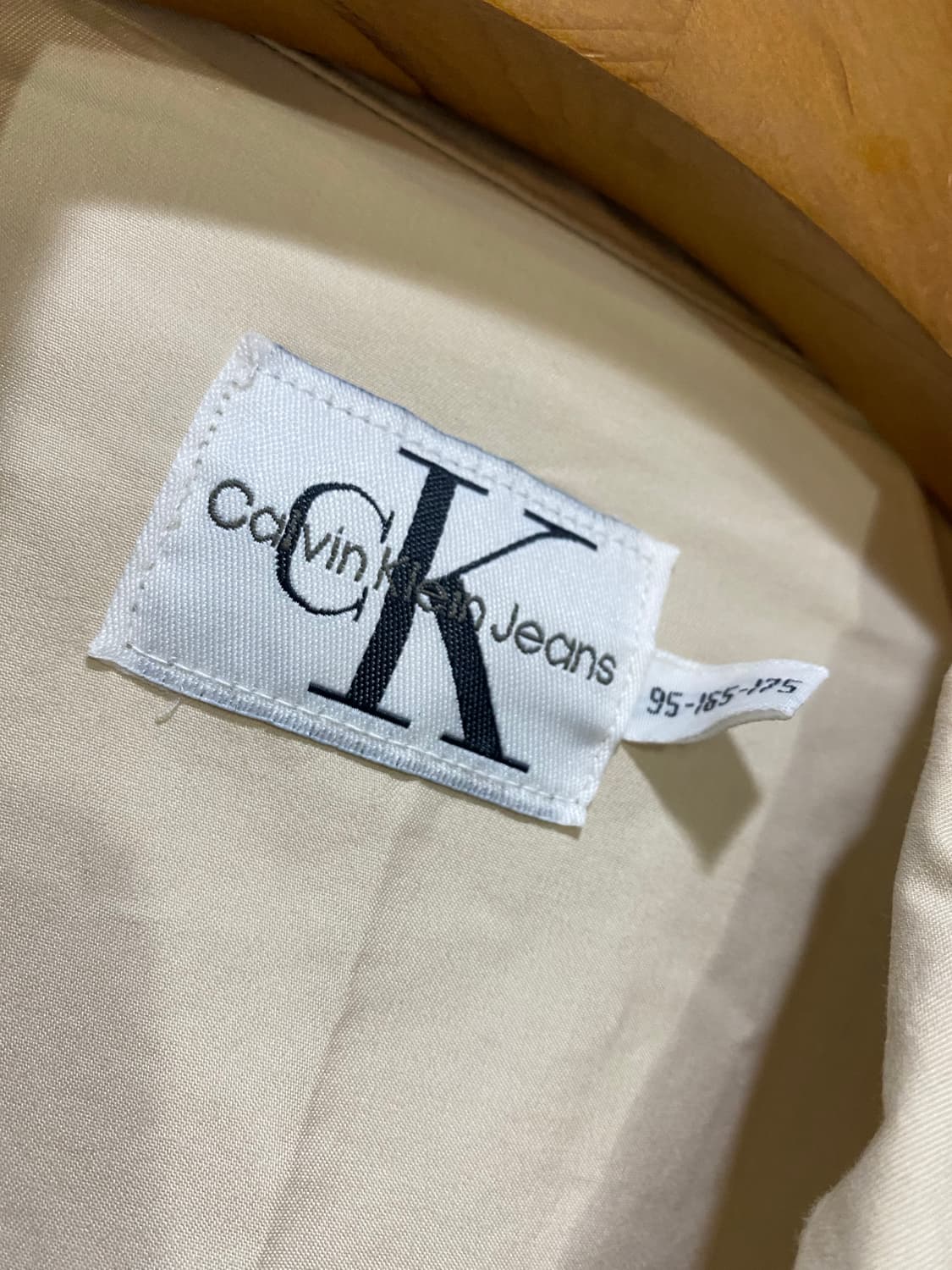 Calvin Klein 캘빈클라인 코튼 코치자켓 100 상품이미지4