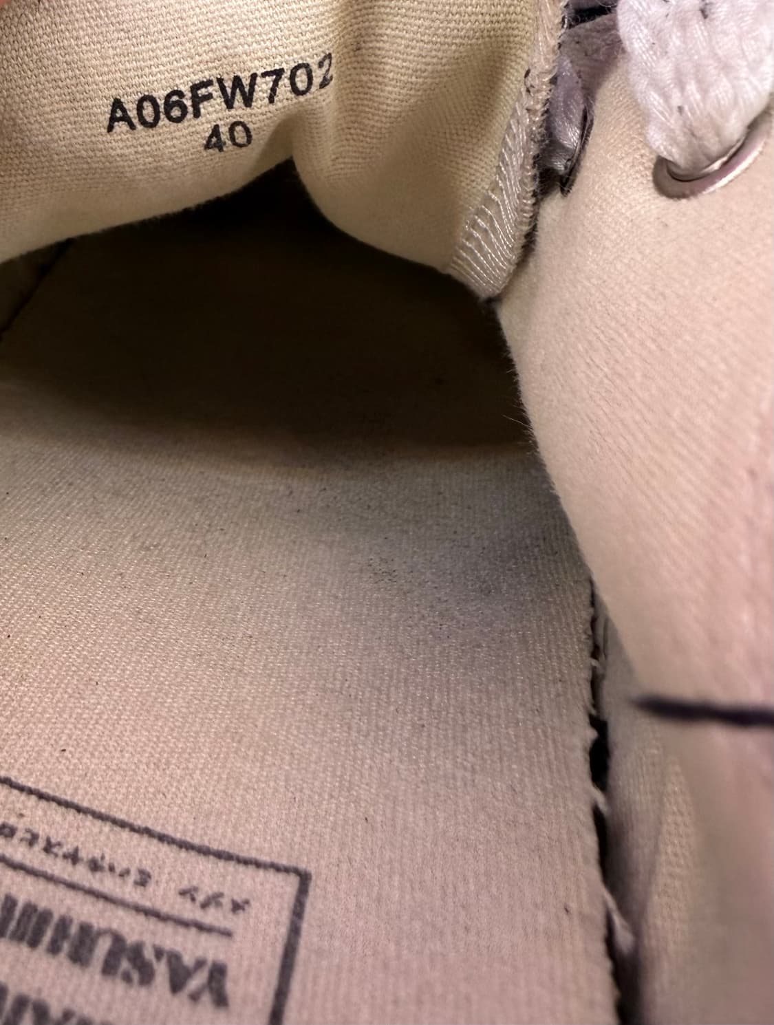 메종 미하라 야스히로 베이커 로우탑 스니커즈 상품이미지6