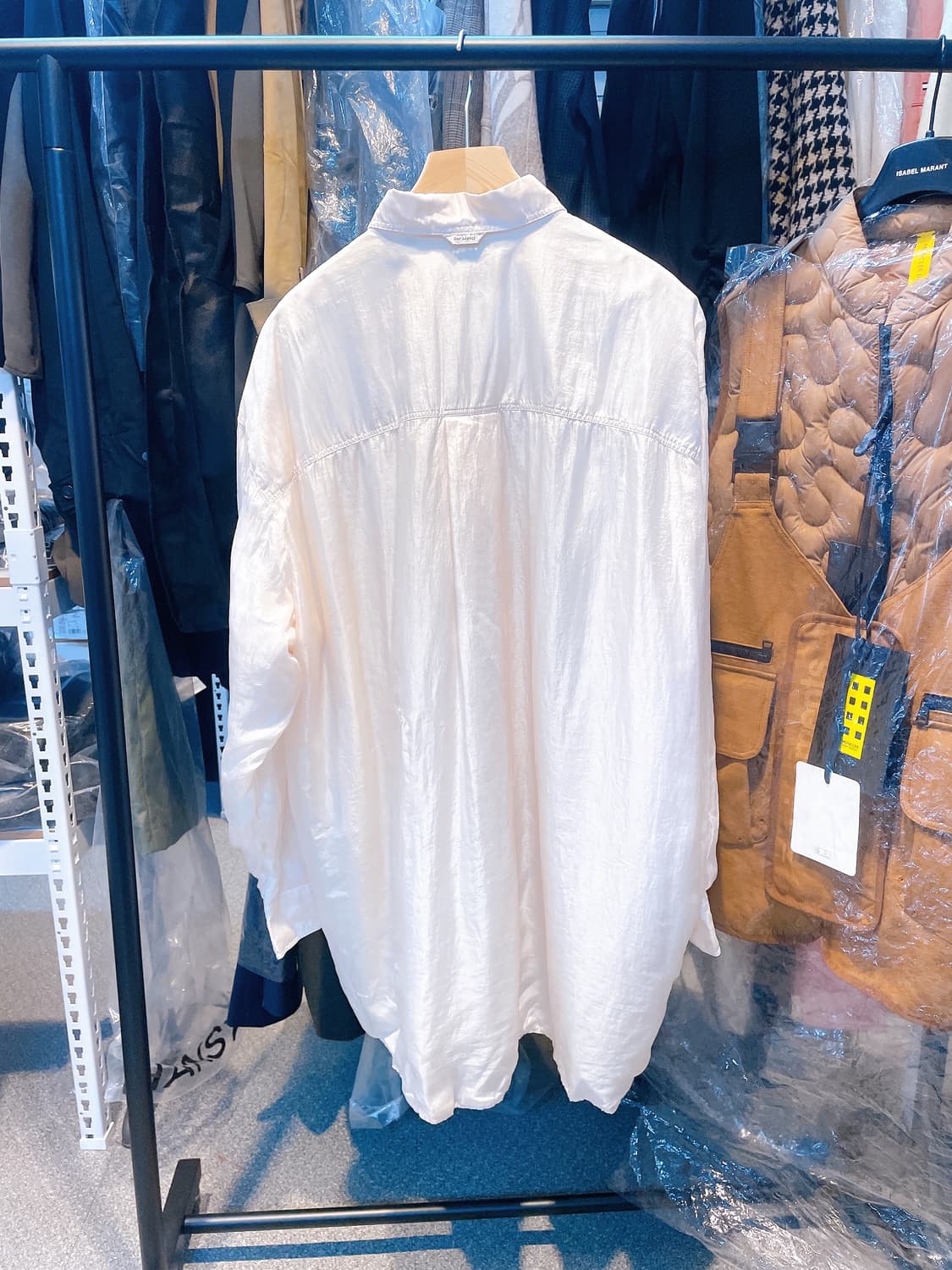 (정품/새상품) 아워 레가시 공용 달링 실크 셔츠 상품이미지4