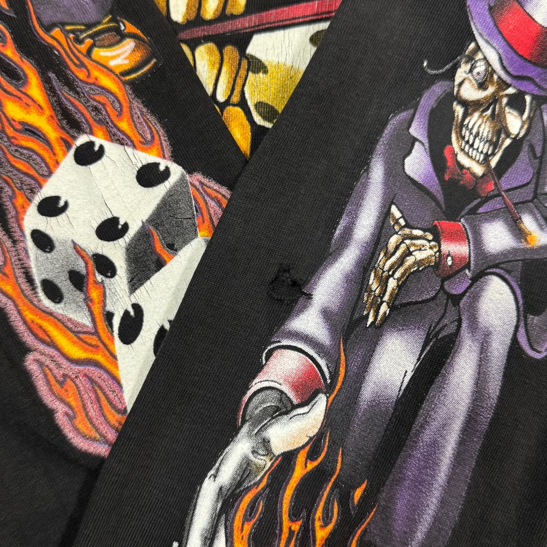 빈티지 00s STURGIS SKULL 롱슬리브 상품이미지5