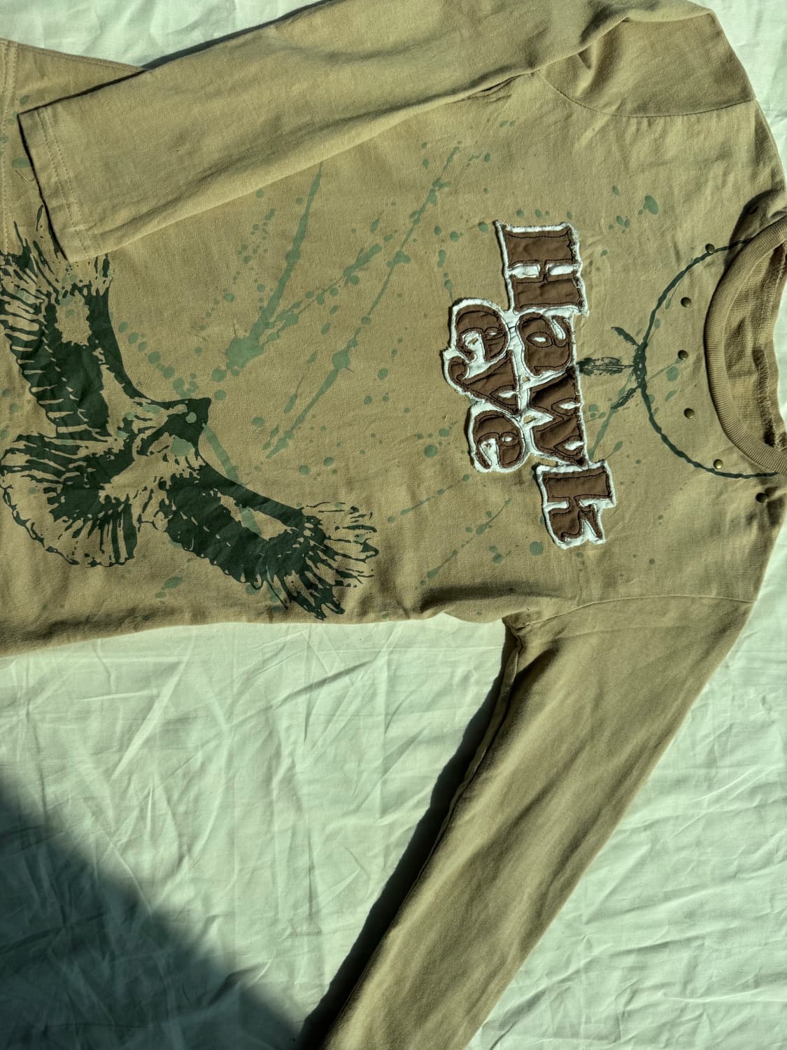 호크아이 브라운 티셔츠 상품이미지2