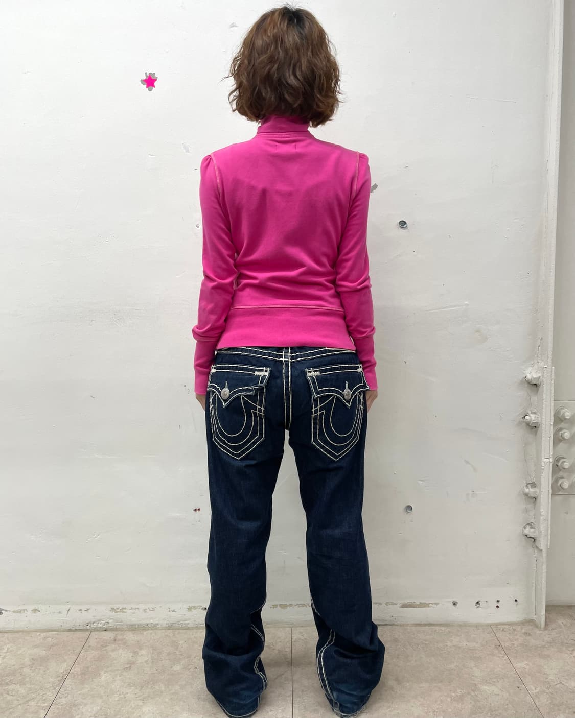 Polo Shirring Pink Jacket 상품이미지7