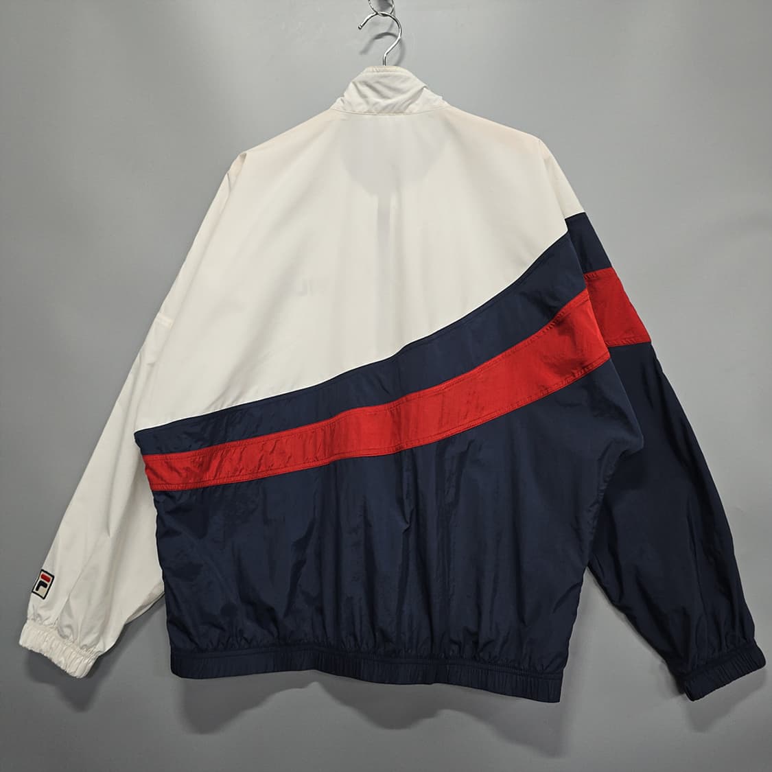 휠라 FILA 컬러 블록 바람막이 자켓 100 상품이미지4