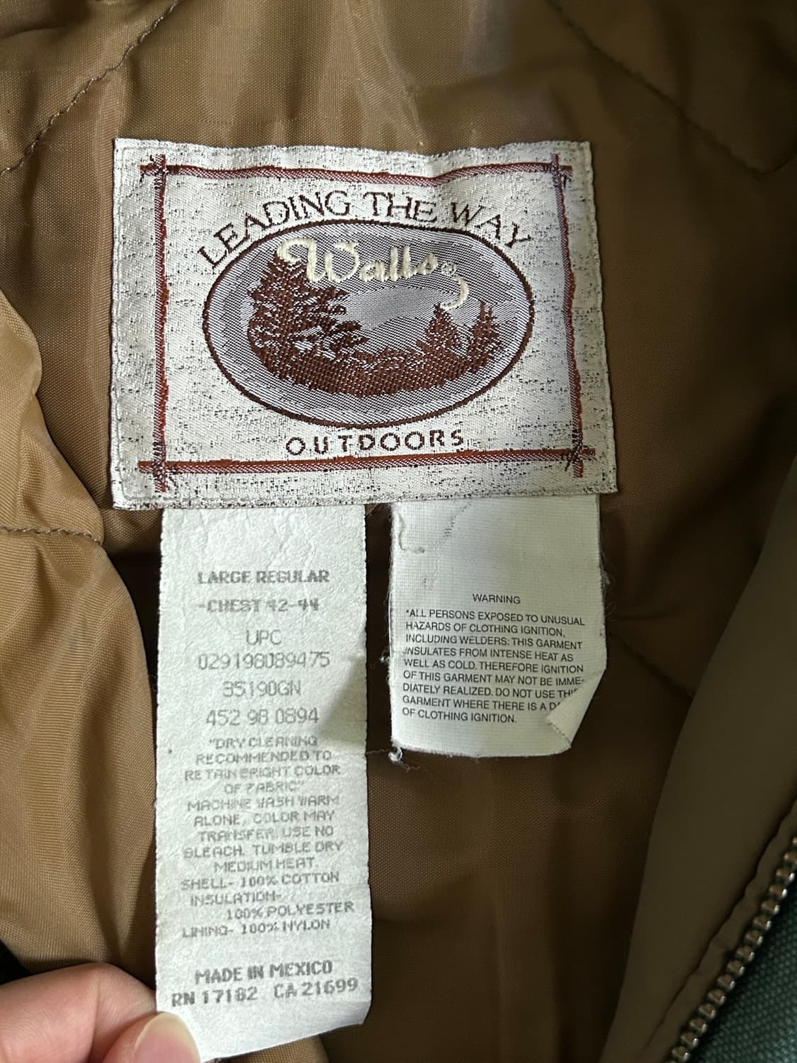 90s Walls 워크자켓 Made in Mexico 상품이미지3