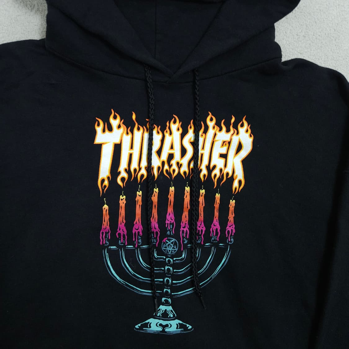 트레셔 메노라 후드 XL 블랙 상품이미지3