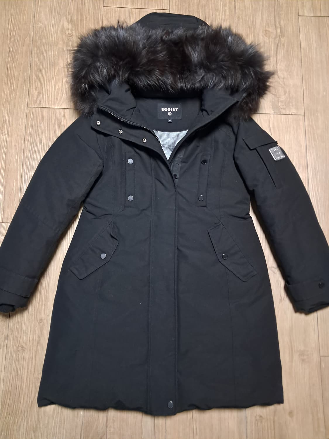 에고이스트 폭스퍼 롱패딩 55 상품이미지2