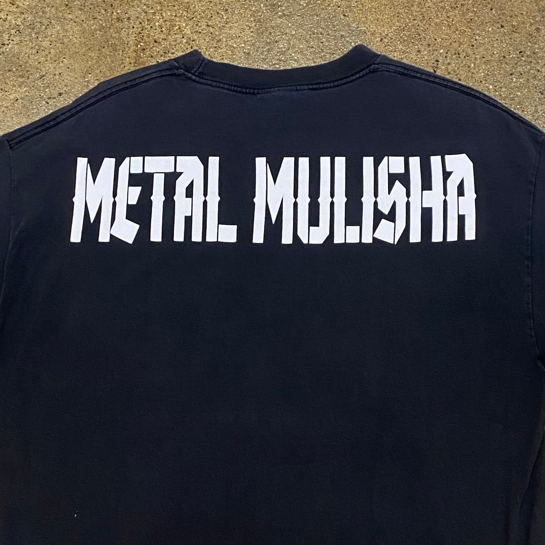 미국 빈티지 브랜드 메탈 멀리샤 해골 스컬 프린팅 락티셔츠 반팔티 상품이미지6