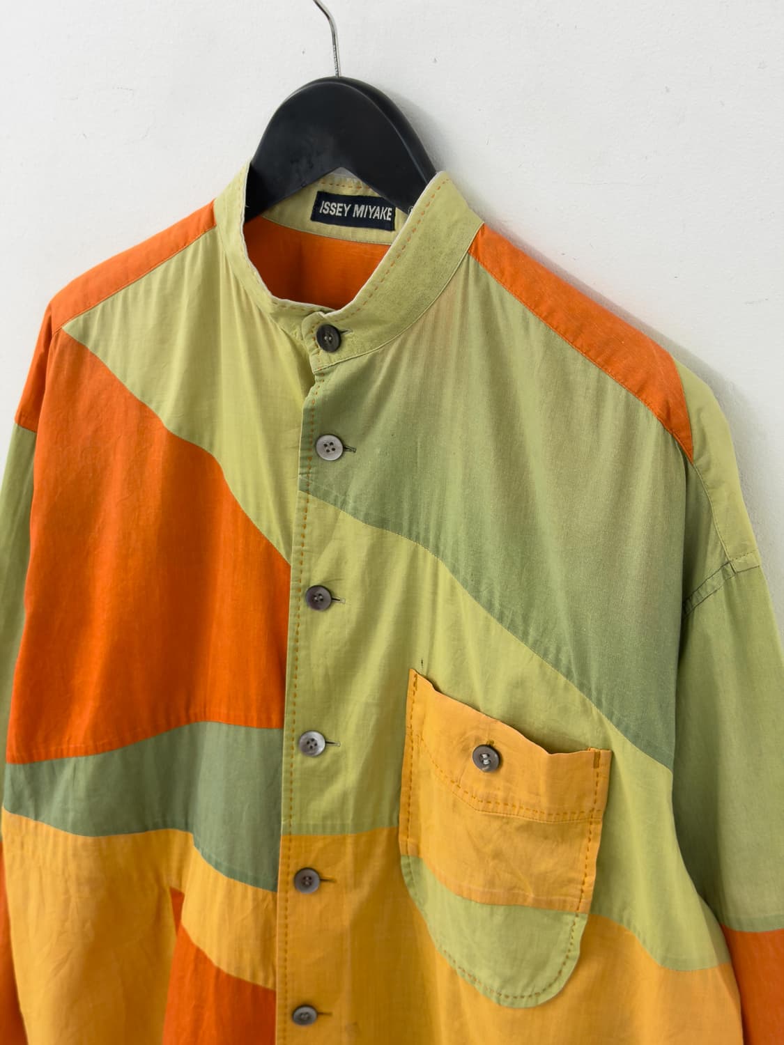 이세이미야케 패치워크 셔츠 상품이미지2