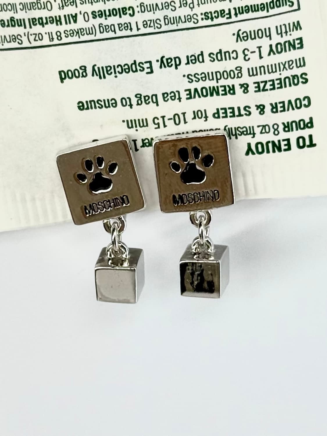 MOSCHINO clip earrings 상품이미지3