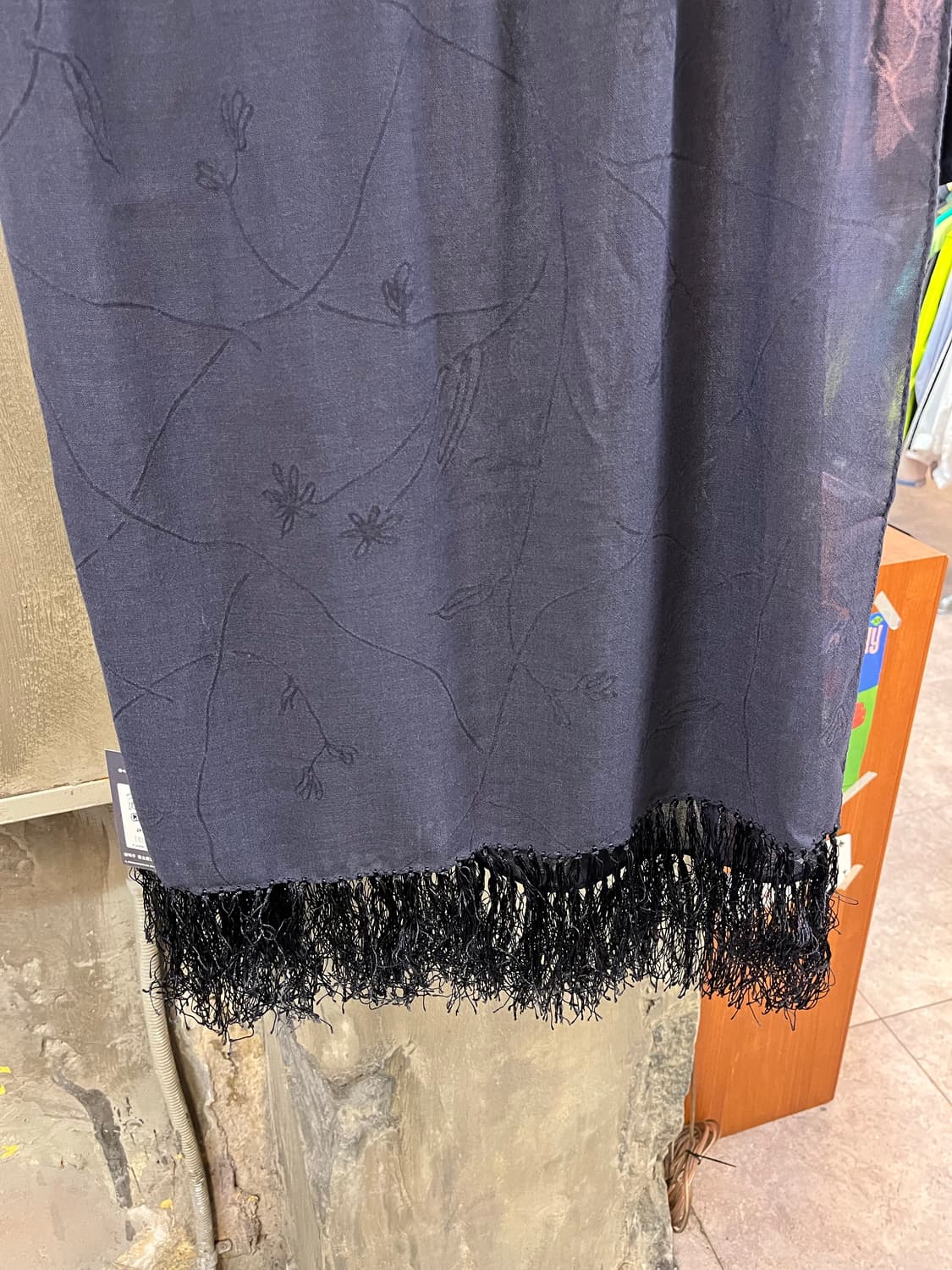 발망 스카프 네이비 #csz3032 상품이미지7