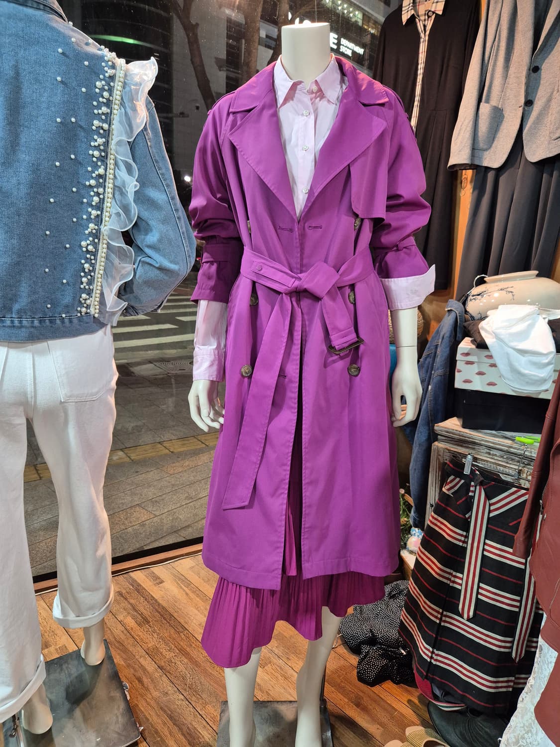 CelebShop 트렌치 코트 55 상품이미지1