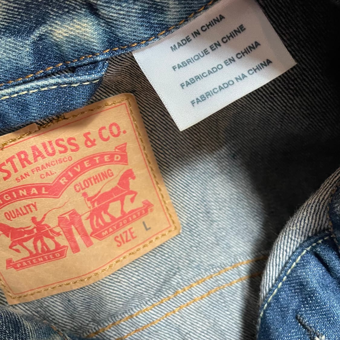 [L] 리바이스 빈티지 트러커 자켓 상품이미지2