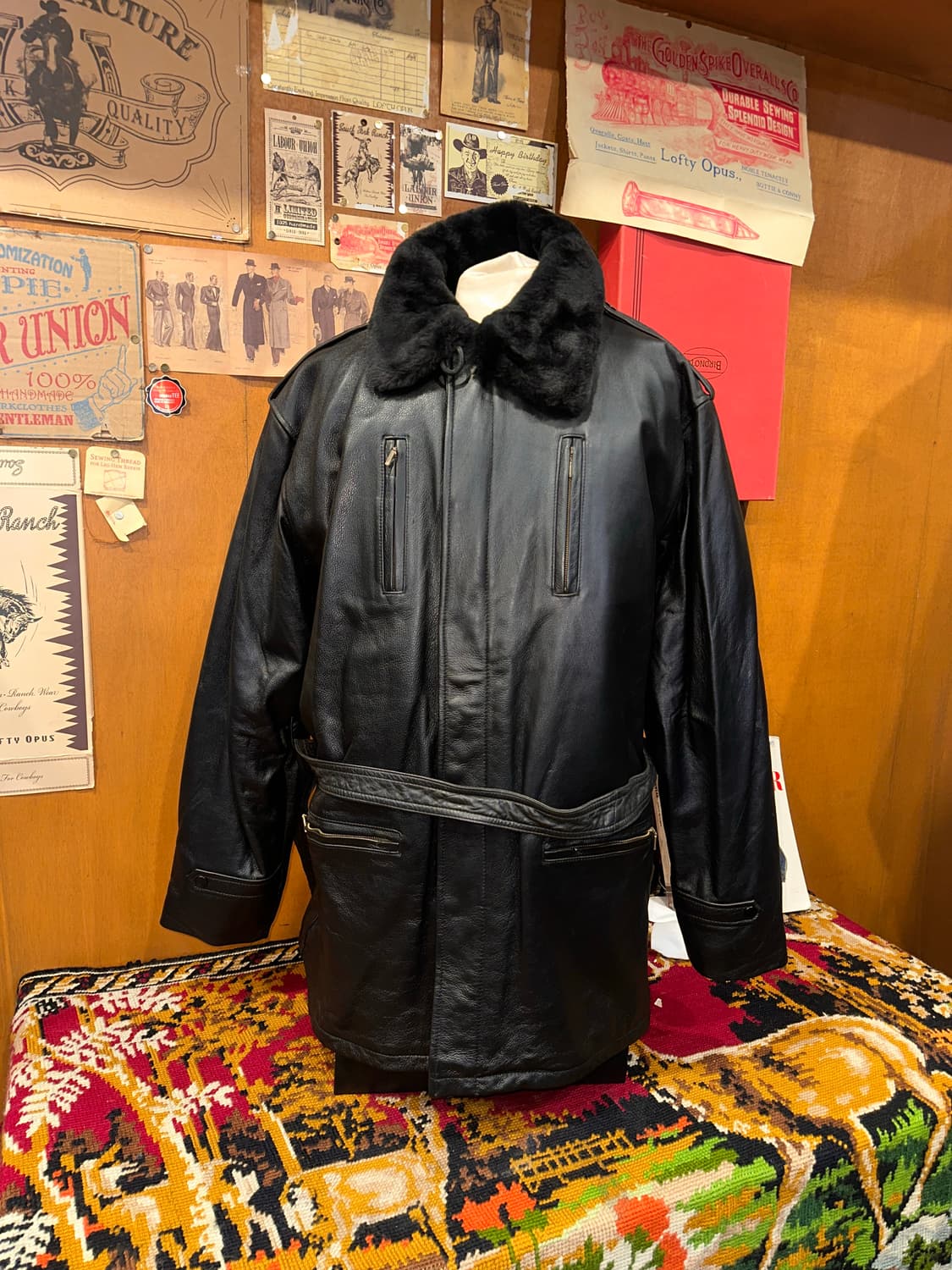 ( XL-2XL ) 가죽자켓 가죽코트 바이커자켓 레더자켓 소가죽자켓 상품이미지5