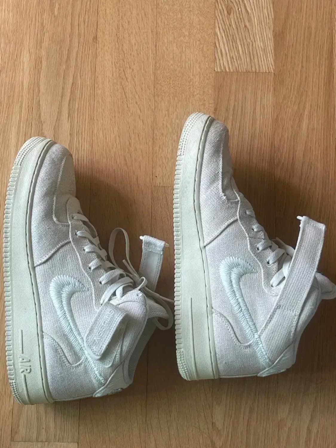 나이키 에어 포스 1 '07 미드 SP 스투시 파슬 280 상품이미지4