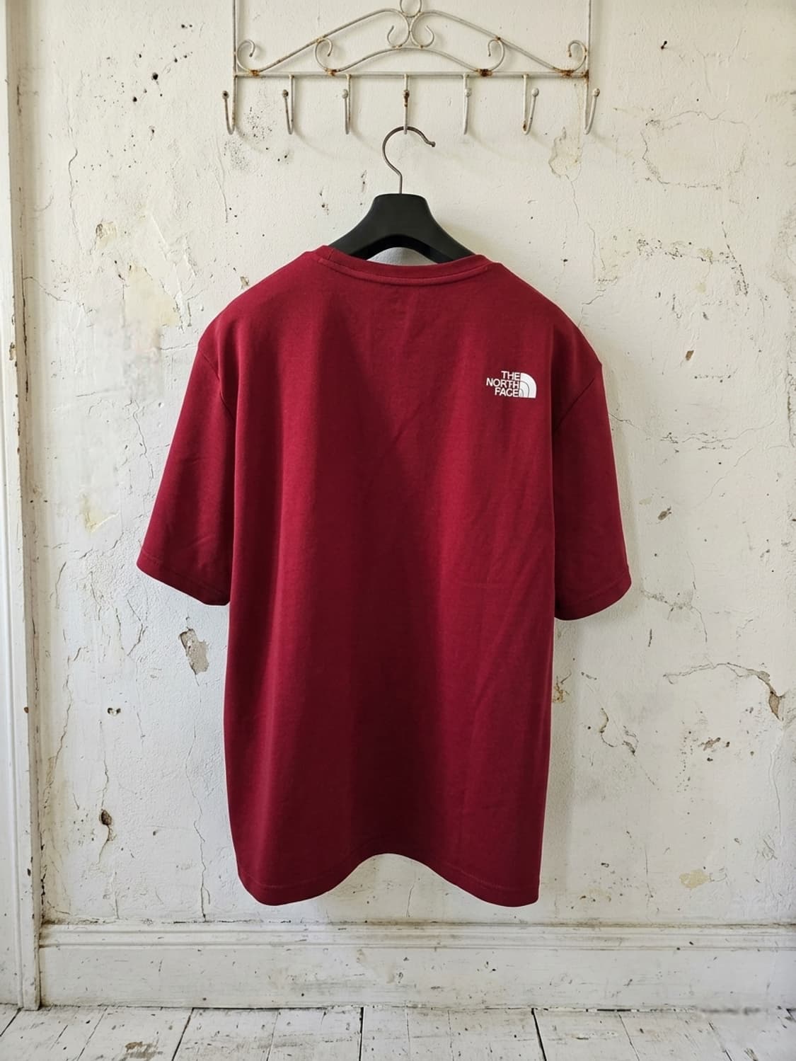 노스페이스 기능성 반팔티 XL 105 버건디 상품이미지2