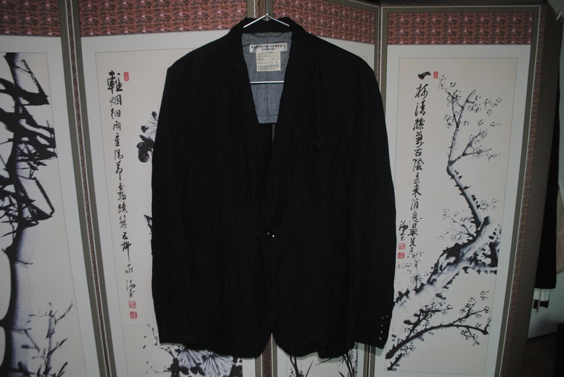 캐서린 햄넷 린넨 자켓 상품이미지1