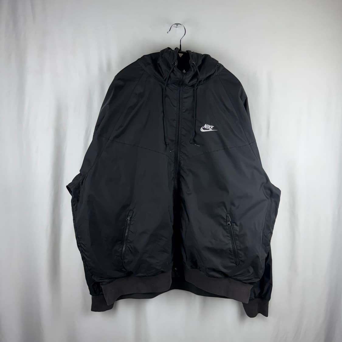 XL) 나이키 NSW 윈드러너 바람막이 자켓 블랙 상품이미지2