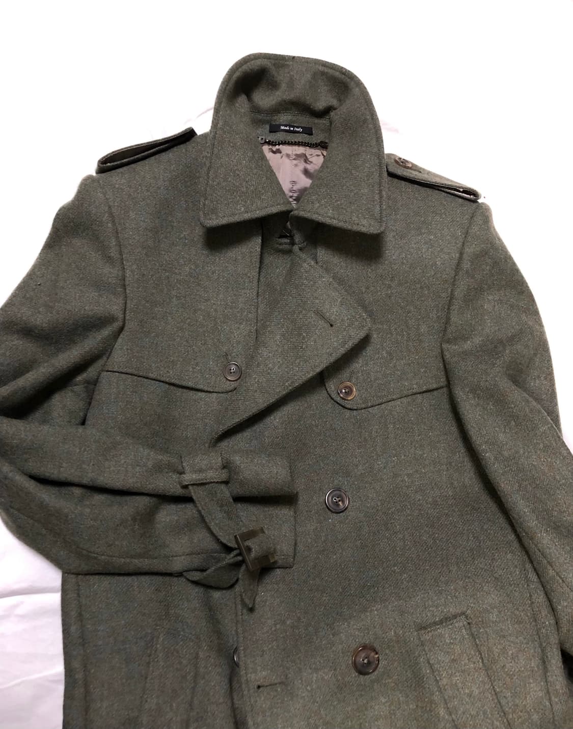 48) 마틴 마르지엘라 멜란지 코트 상품이미지2